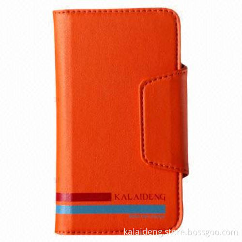 KLD Series PU Leather Case for Smartphone, with Card Slot